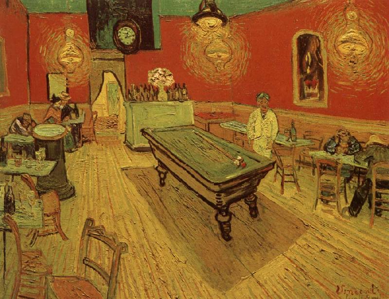 Vincent Van Gogh The night cafe Germany oil painting art